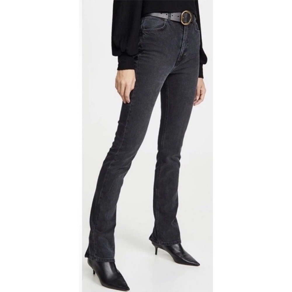 Reformation Camilla Erie Wash High Rise Zip Cuff Jeans Size 27